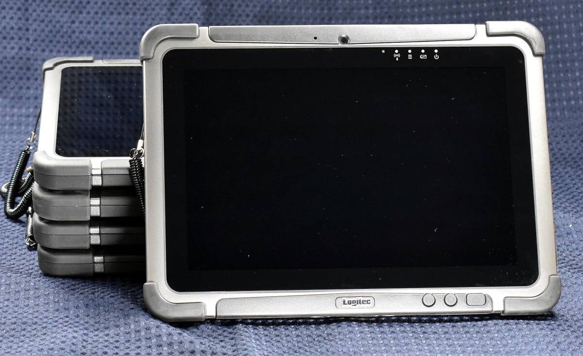 5台セット ロジテック 耐衝撃 ZEROSHOCKタブレット LT-WMT10LD LT-WMT10LD/OPTG LTE対応 Windows10 Enterprise 2016 LTSB ペン欠品(NP0 x2s