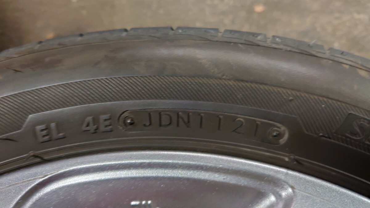 パレットsw 純正ホイールタイヤセット　中古　４本セット　165/55R14_画像6