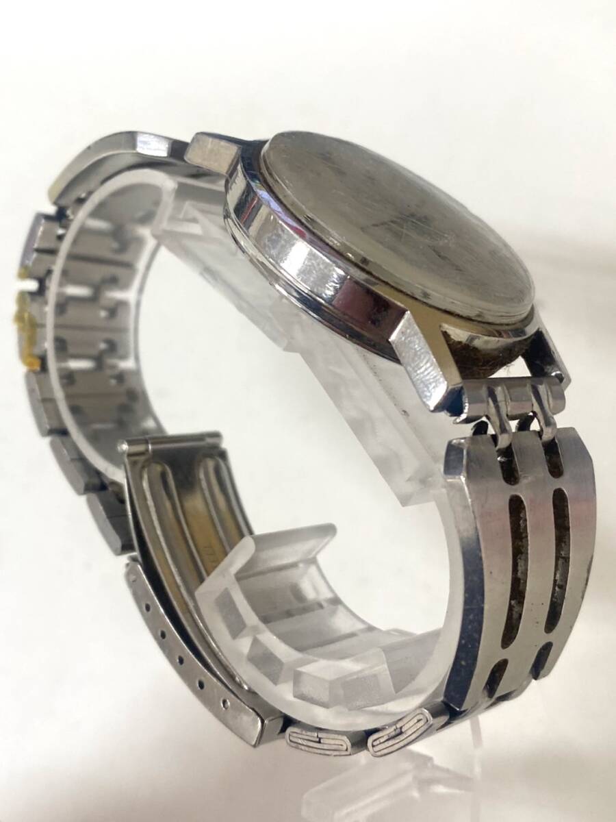 OMEGA オメガ Geneve ジュネーブ 腕時計 自動巻き メンズ デイデイト 稼働 シルバー文字盤 現状品 ラウンドフェイス kk032801の画像3