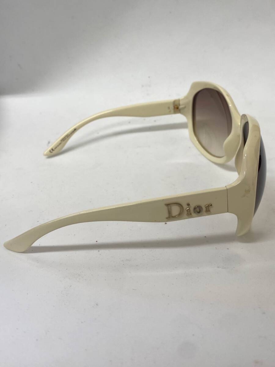Christian Dior Christian Dior sunglasses times none glate equipped I wear lady's white white case attaching yt030706