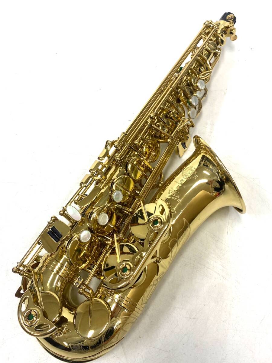 美品 SELMER セルマー Super Action 80 SA80 SERIE II アルトサックス マウスピース ハードケース付き mt033001の画像2