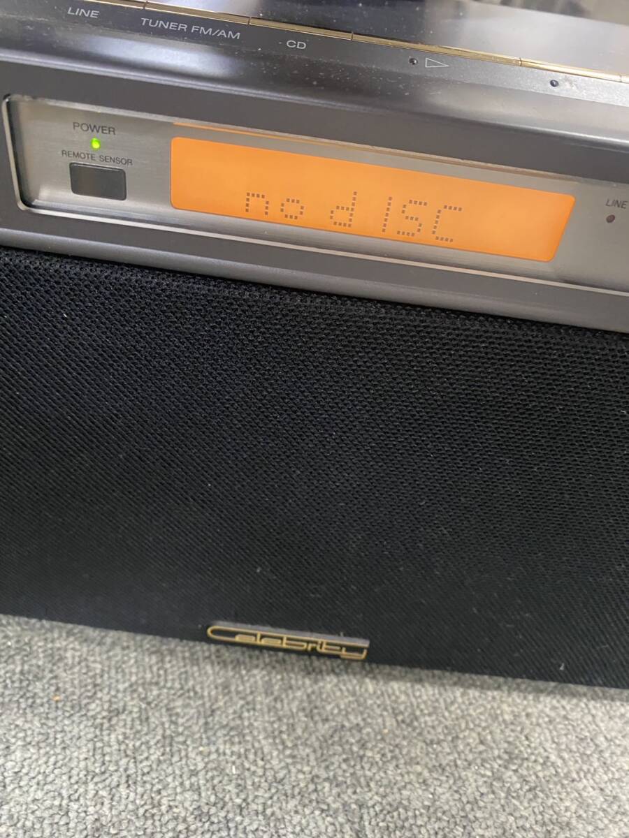 SONY ソニー Celebrity セレブリティ CDデッキ D-3000 CDプレイヤー 通電確認済み オーディオ機器 音響機器 kk041001の画像8