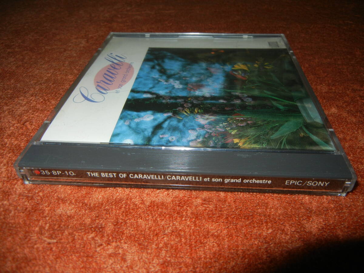 [金レーベル CD 35・8P-10] カラベリ・グランド・オーケストラ 華麗なるサウンド・ワールド～BEST OF CARAVELLI オリジナルケースの画像4