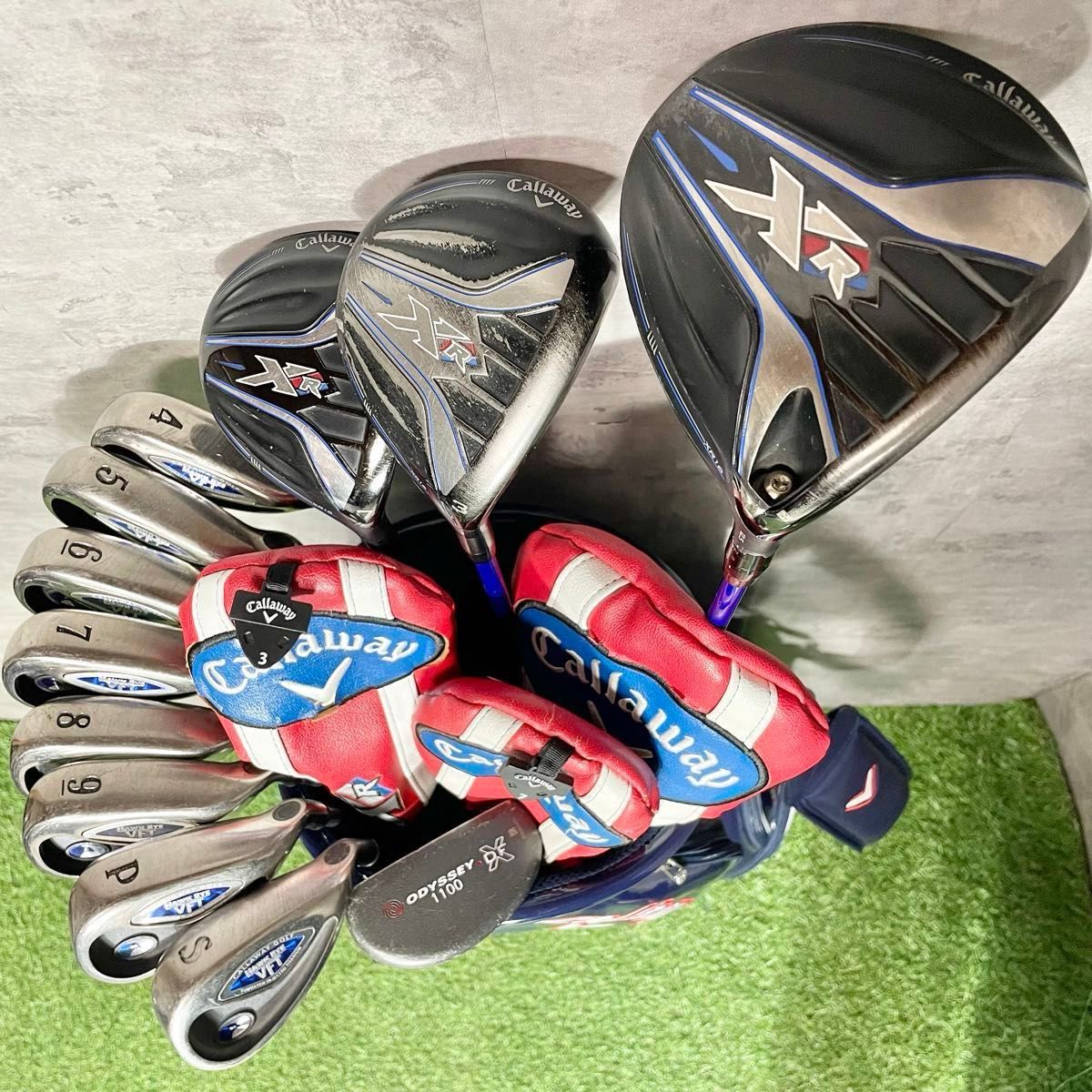 豪華12本】Callaway XR レディース L 初心者 ゴルフクラブセット 豪華12本】Callaway XR レディース L 初心者 ゴルフクラブセット