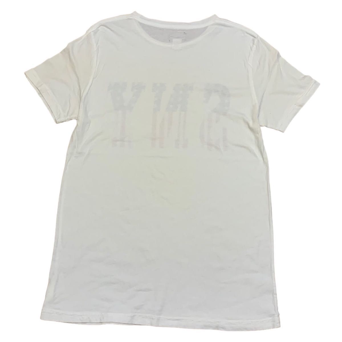 【USA製】SUNNY SPORTS 半袖 プリント Tシャツ ホワイト Mサイズ リメイク用など