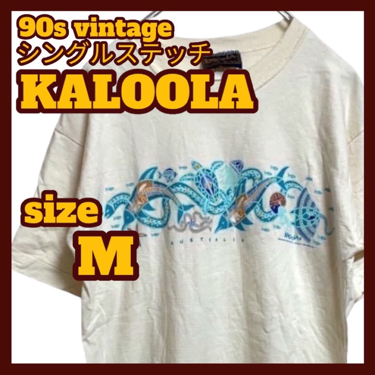 90s オーストラリア製】ヴィンテージ シングルステッチ KALOOLA 90s オーストラリア製】ヴィンテージ シングルステッチ KALOOLA