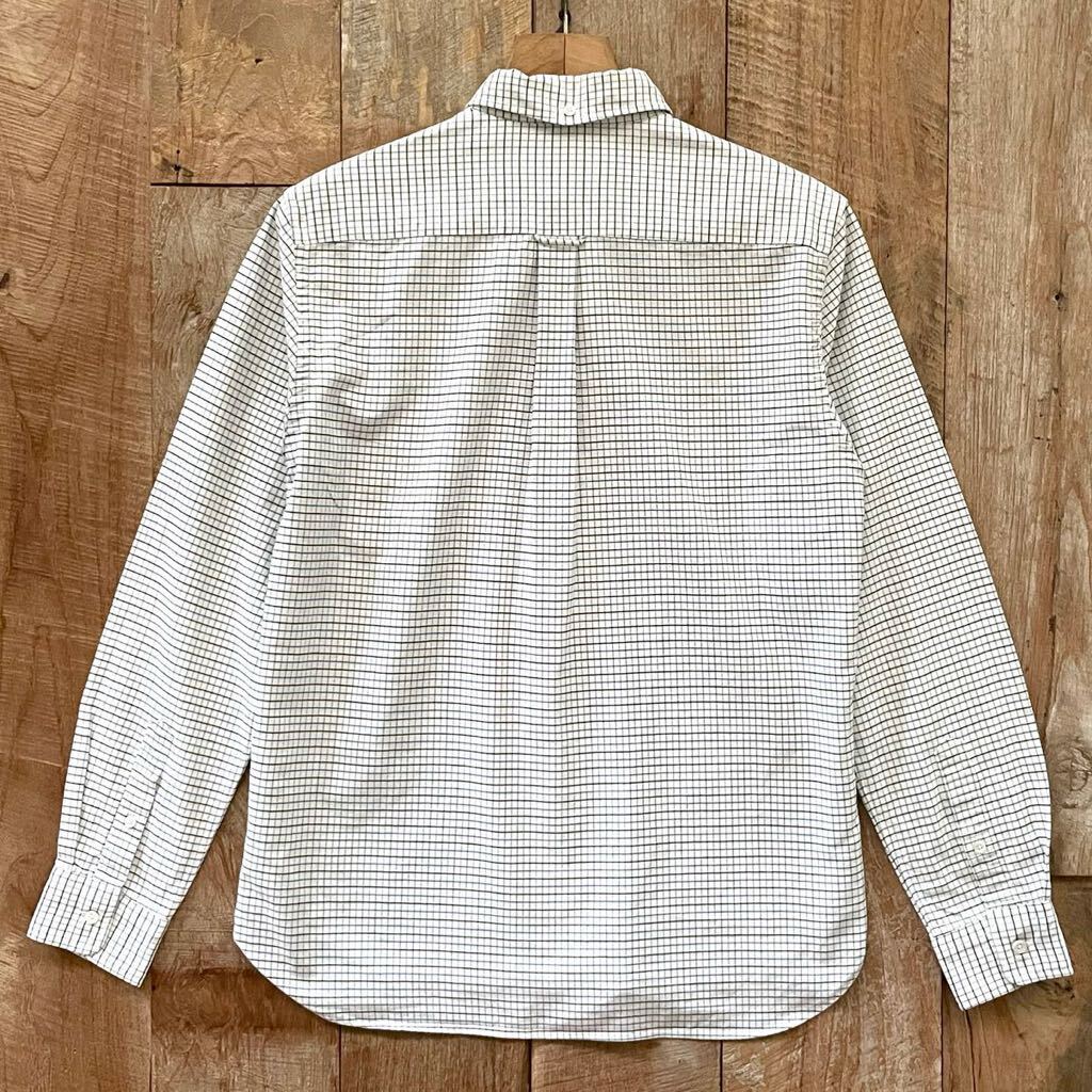 【極美品】BEAMS PLUS ビームスプラス チェック柄 長袖 ボタンダウンシャツ S BEAMS+_画像5