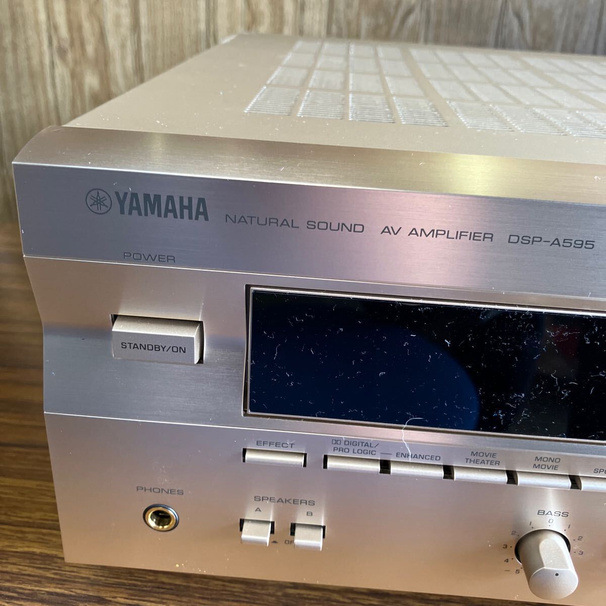 YAMAHA ヤマハAVアンプ DSP-595  NATURAL SOUND AV AMPLIFIER オーディオ機器 昭和レトロの画像9