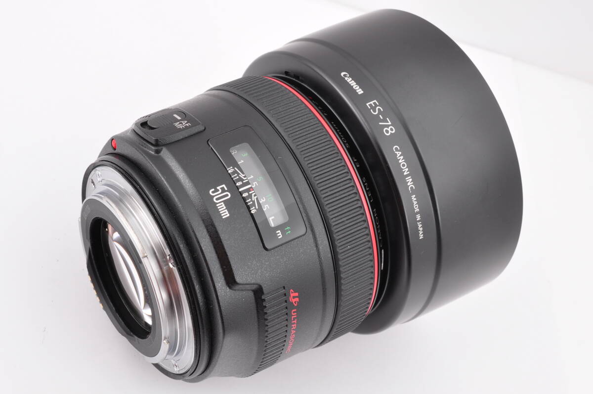 Canon Ef 50Mm F1.2L Usm 元箱付 新品同様 超絶美品 #FD05_画像3