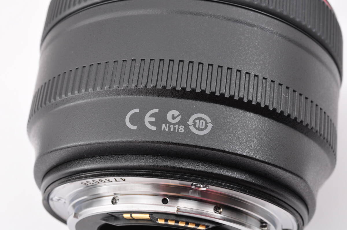 Canon Ef 50Mm F1.2L Usm 元箱付 新品同様 超絶美品 #FD05_画像9