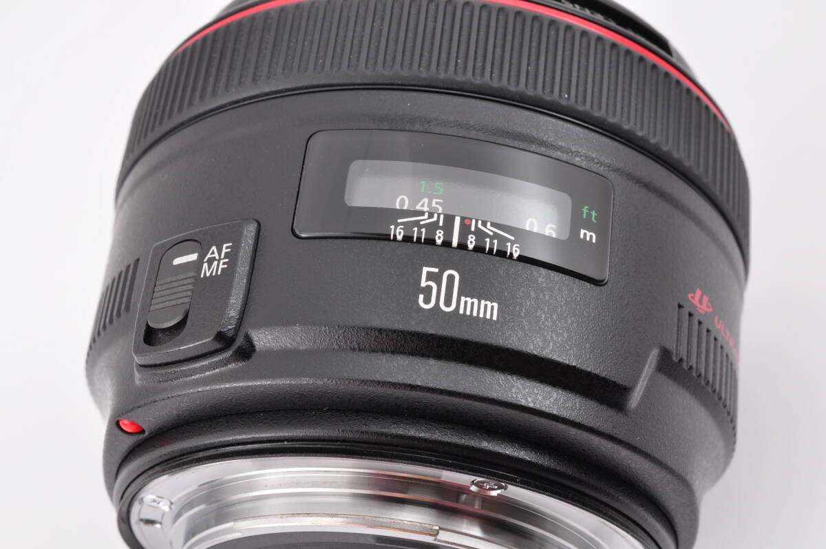 Canon Ef 50Mm F1.2L Usm 元箱付 新品同様 超絶美品 #FD05_画像8