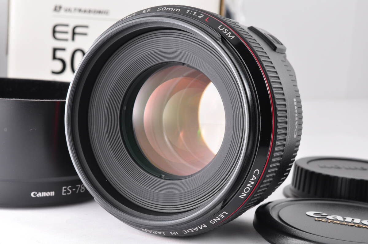 Canon Ef 50Mm F1.2L Usm 元箱付 新品同様 超絶美品 #FD05_画像1