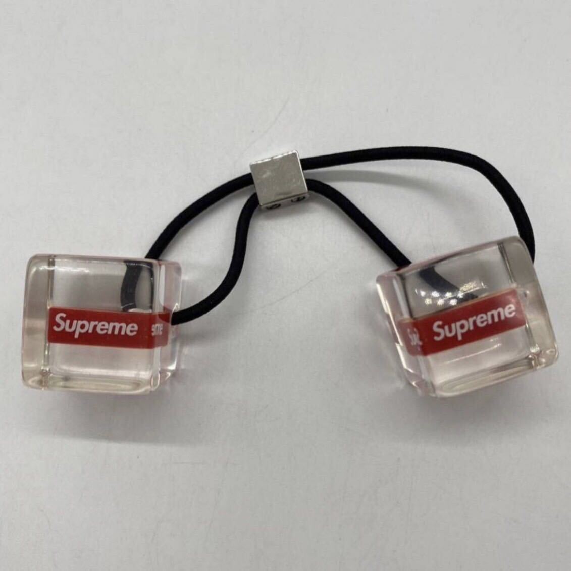 Supreme Hair Bobbles Clear シュプリーム ヘアゴム クリア Y233 N2 Supreme Hair Bobbles Clear シュプリーム ヘアゴム クリア Y233 N2