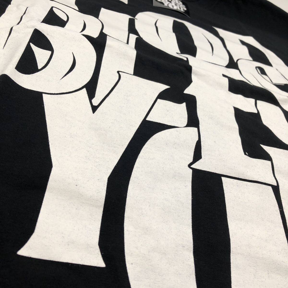 【XXL】Example God Bless You Print Tee Shirt Black イグザンプル ゴッド ブレス ユー プリント Tシャツ ブラック 黒 半袖 T230_画像7