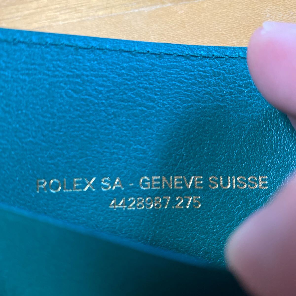 3771【希少必見】ロレックス カードケース Rolexの画像3