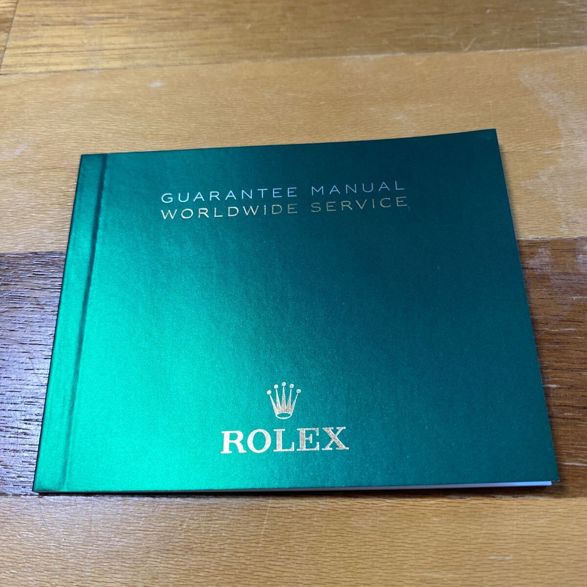 3776【希少必見】ロレックス ワールドワイドサービス冊子 ROLEX WORLDWIDE SERVICEの画像1