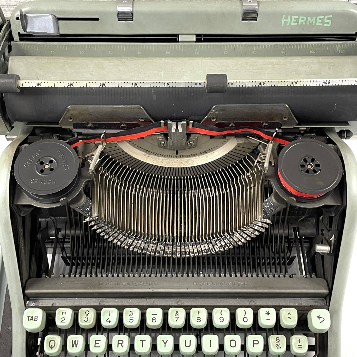 HERMES タイプライター Standard 8 カバー付き エルメス【現状販売品】24D 北TM3の画像3