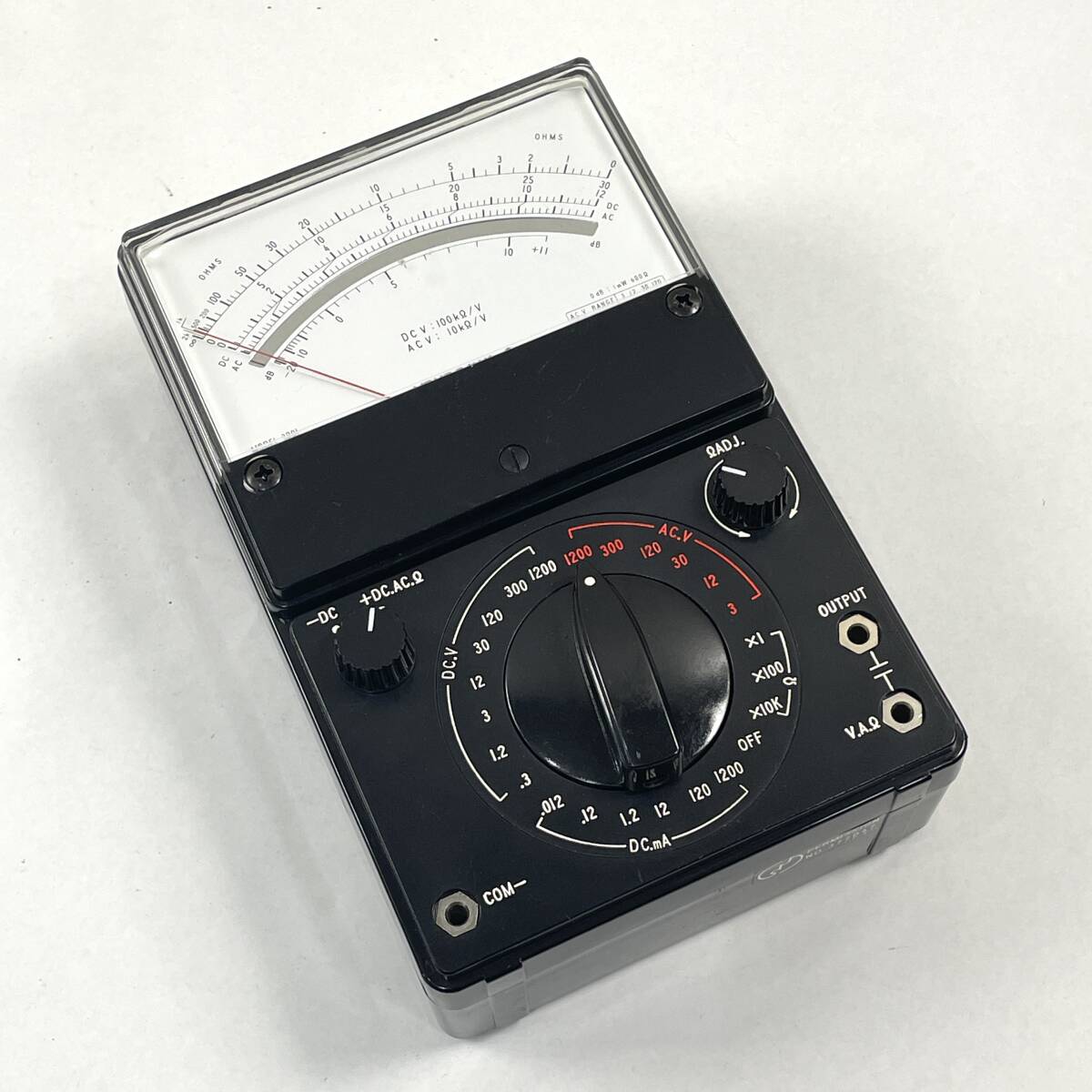 YOKOGAWA アナログテスター MODEL 3201 説明書付き 横河 回路計【現状販売品】24D 北TM3LABO_画像1