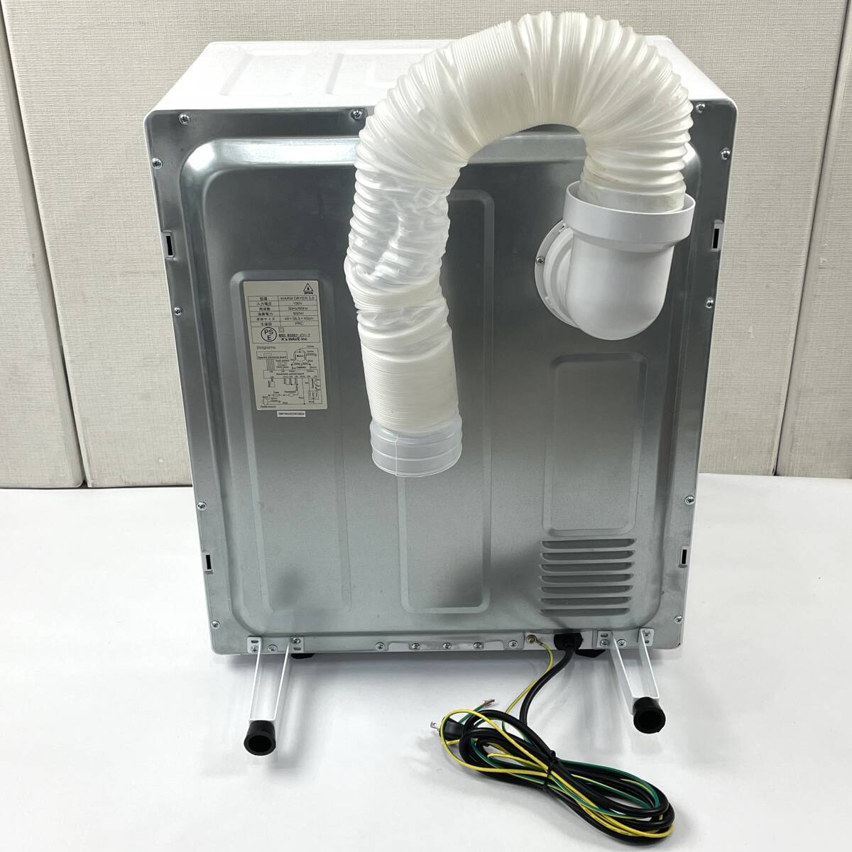 K's WAVE 小型衣類乾燥機 My Wave Warm Dryer 3.0 ケーズウェーブ 24D 北TO3の画像7