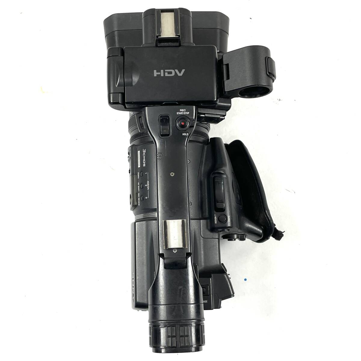 SONY HDVカムコーダー HVR-Z5J バッテリー付き ソニー 24D ヱOA3の画像6