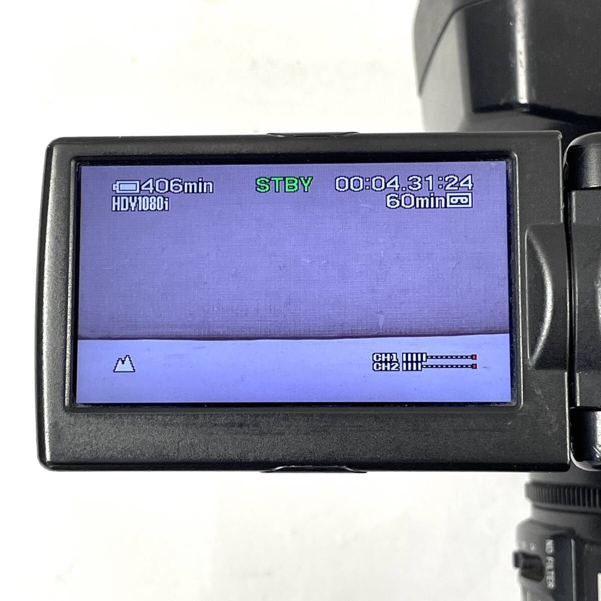 SONY HDVカムコーダー HVR-Z5J バッテリー付き ソニー 24D ヱOA3の画像8