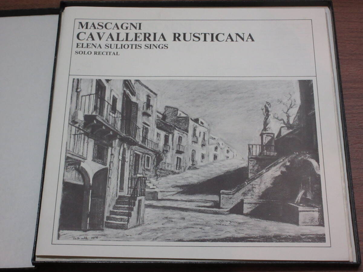 ◆英DECCA マリオ・デル・モナコ マスカーニ歌劇「カヴァレリア・ルスチカーナ」全曲 2LP オリジナル盤の画像3