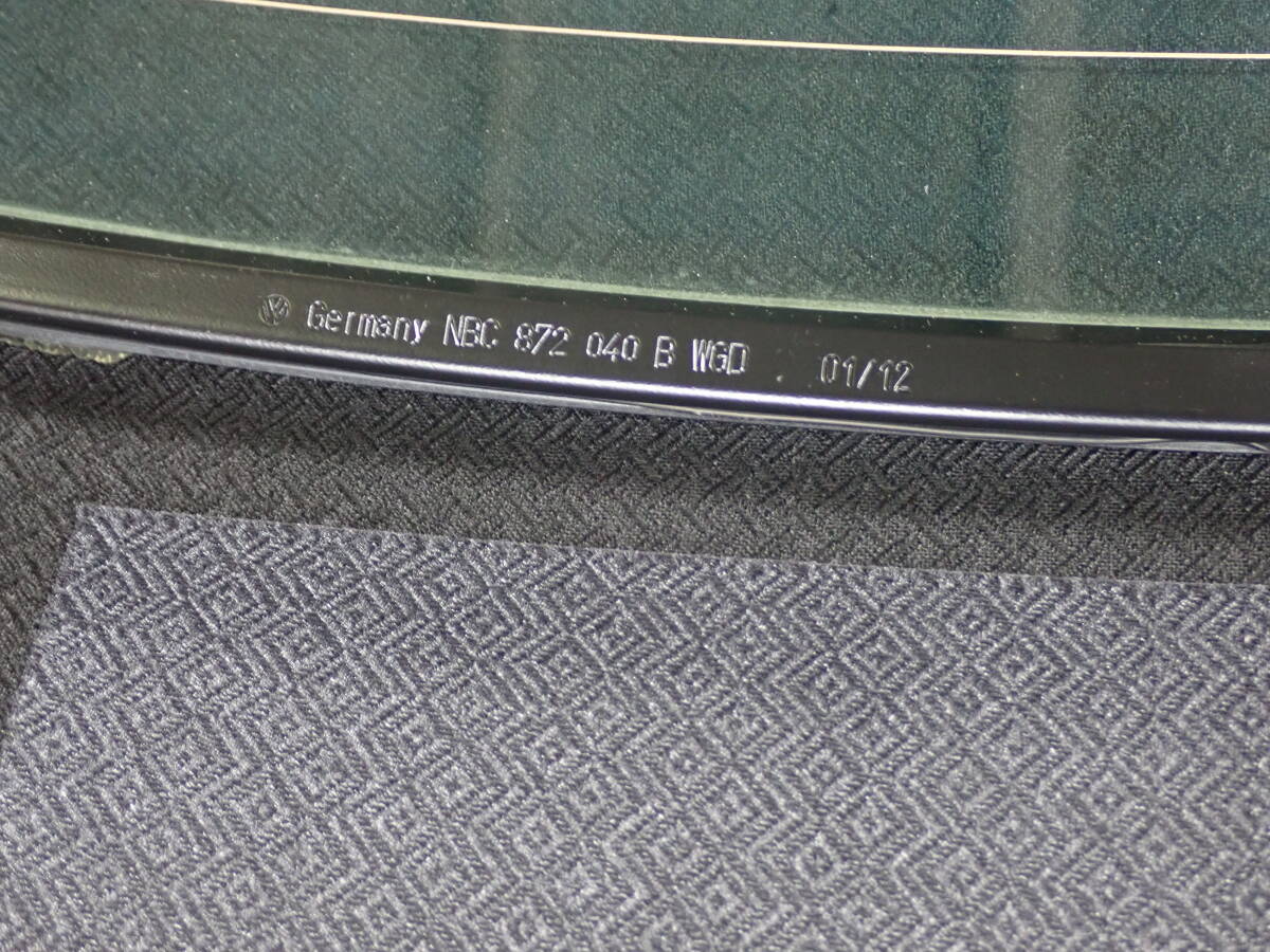 * Honshu * Shikoku * Kyushu free shipping *VW Beetle cabriolet GH-1YAZJ softtop roof canopy tent heat ray entering glass attaching used 