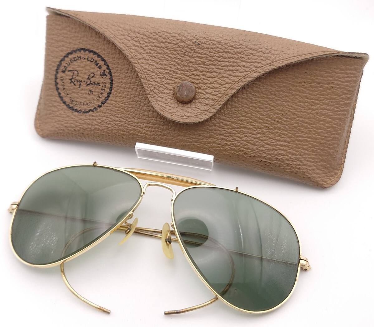 【R1-447】 B&L RayBan OUTDOORSMAN Changeable レイバン ヴィンテージ チェンジャブル ボシュロム USA サングラス 「K468」の画像1