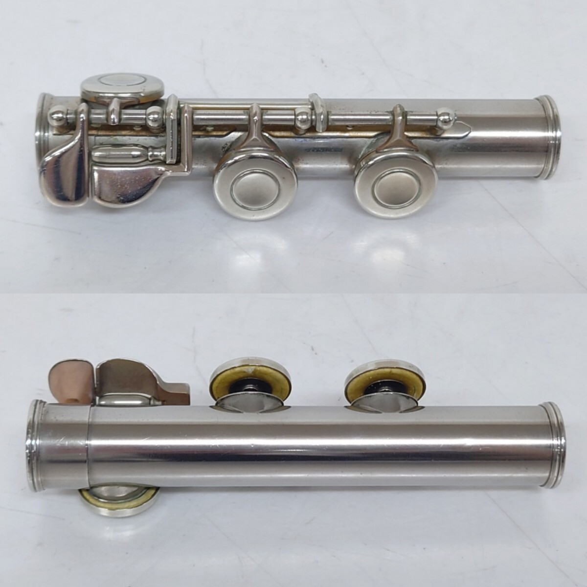 【R1-440】 YAMAHA フルート YFL 211 ヤマハ Flute 管楽器 音楽 吹奏楽 演奏 日本製 ハードケース ハードケース フルート入門書付 「K462」の画像6