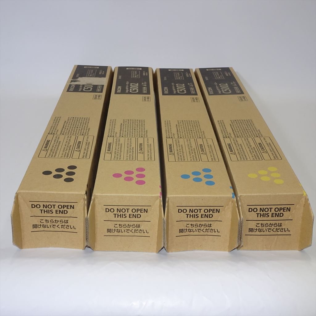 4 color set RICOH Ricoh imagio MP P toner black Cyan magenta yellow C5002 imagio MP C4002 for [ free shipping ]NO.5239