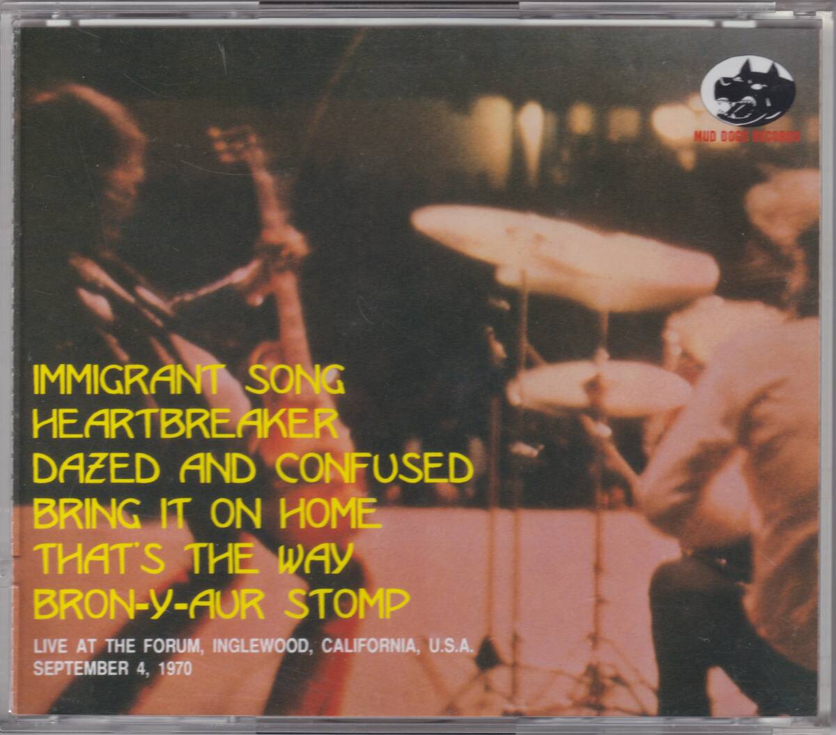 Led Zeppelin///Live On Blueberry Hill///Mud Dogs запись 