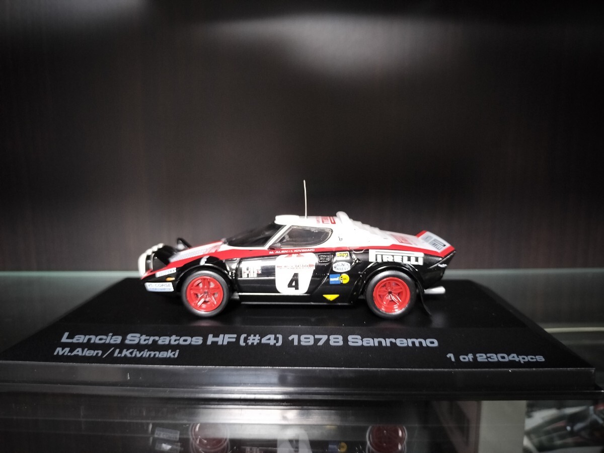 hpi racing 1/43 Lancia * Stratos HF 1978 sun remo Rally 