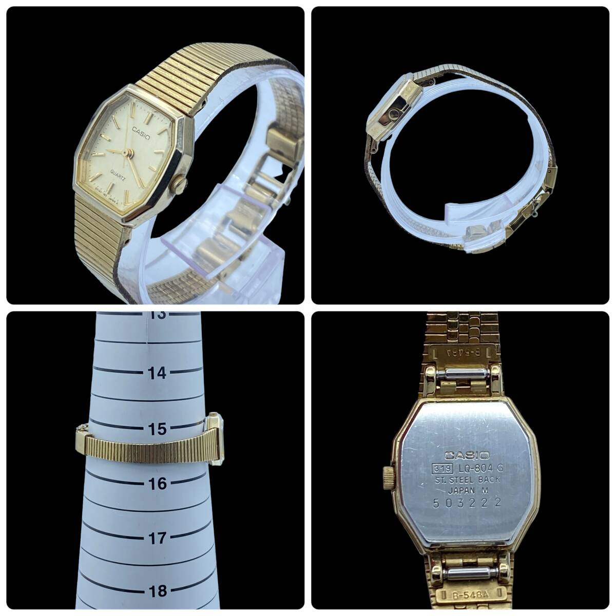 《稼働品》 ファーブルルーバ FAVRE-LEUBA カシオ CASIO セイコー SEIKO レディース腕時計 クオーツ 3点セット まとめの画像3