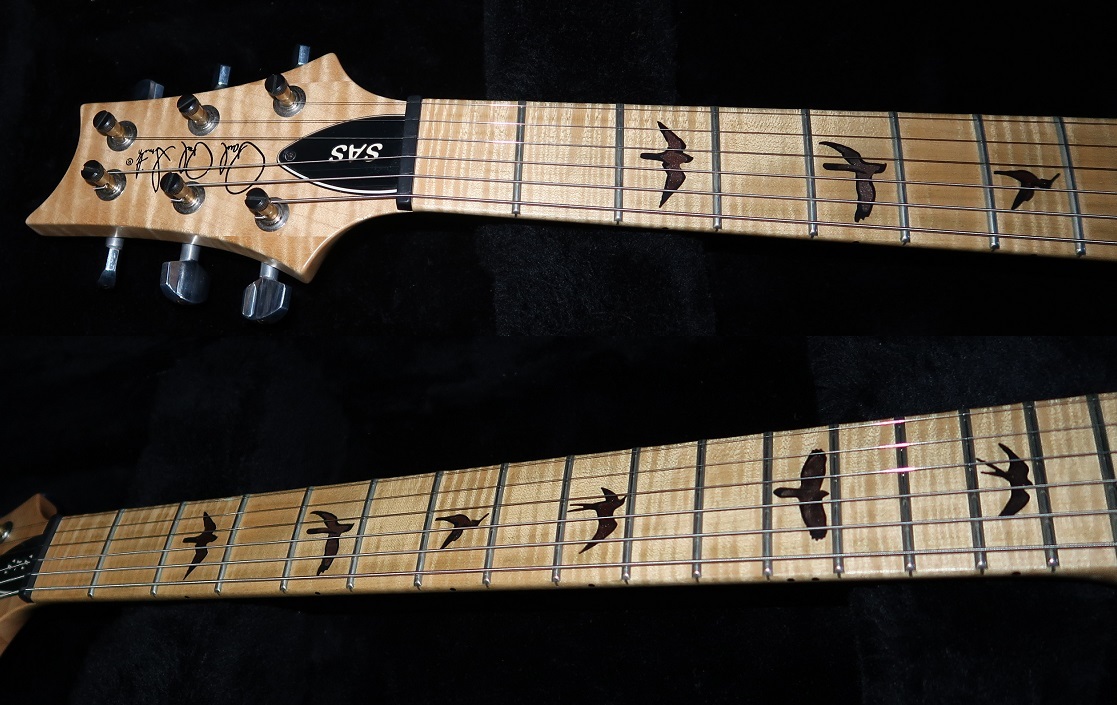 Paul Reed Smith（ポールリードスミス PRS）Swamp Ash Special（スワンプアッシュスペシャル、SAS）ナチュラル トラ杢ネック 結構レアの画像7