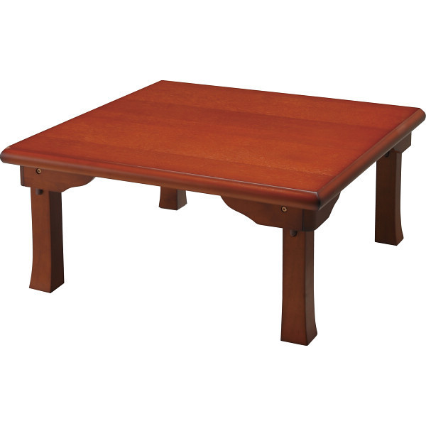 * prompt decision * Japanese style breaking legs low table zelkova style 75cm angle K-75BF BR