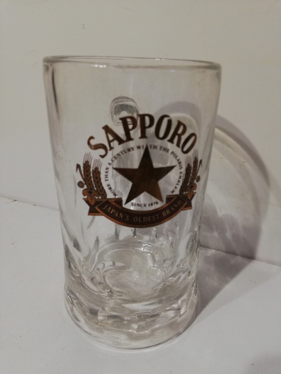 約500ml！ ★北海道★ サッポロ ビール ジョッキ 未使用 1個の画像1