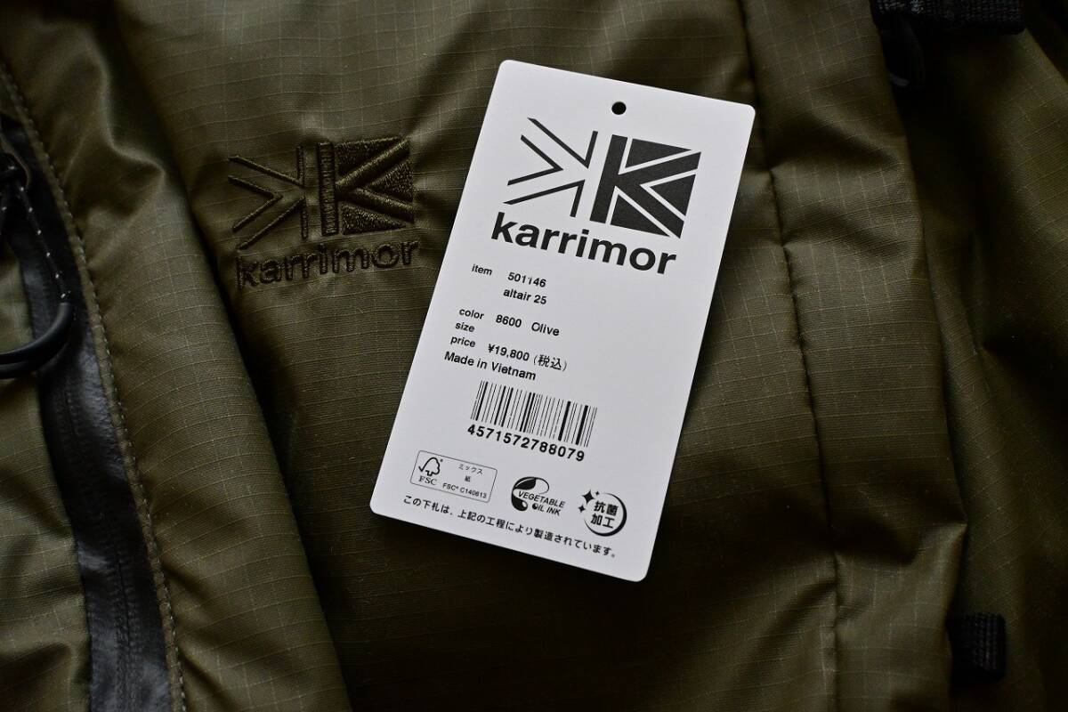  не использовался . близкий karrimor( Karrimor ) ALTAIR 25(aru плитка 25) цвет :Olive бирка * изначальный пакет есть рюкзак рюкзак 