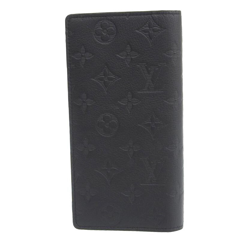 ルイヴィトン LOUIS VUITTON モノグラム・シャドウ ポルトフォイユ・ブラザ 長財布 M62900 中古 新入荷 LV1536_画像2