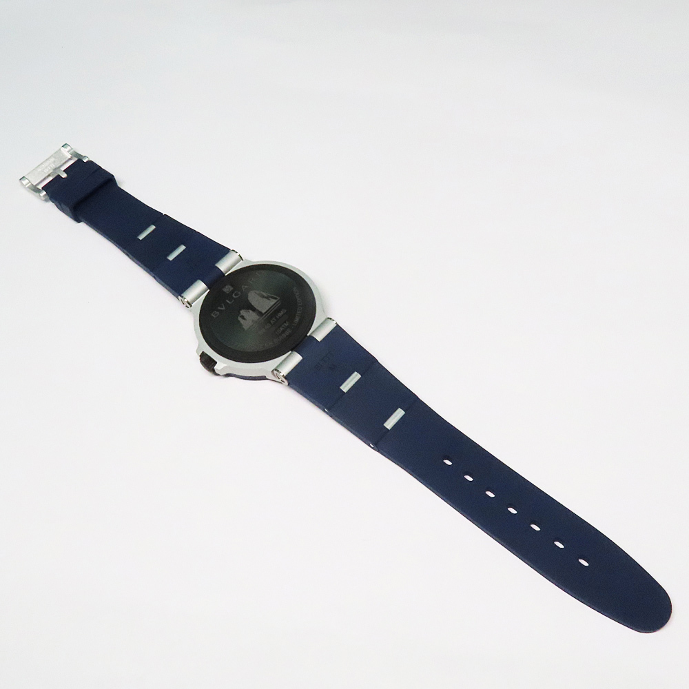 [ Nagoya ] BVLGARY aluminium Capri 103815 голубой BB40ATHMS 1000шт.@ ограничение самозаводящиеся часы продается отдельно ремень имеется наручные часы 