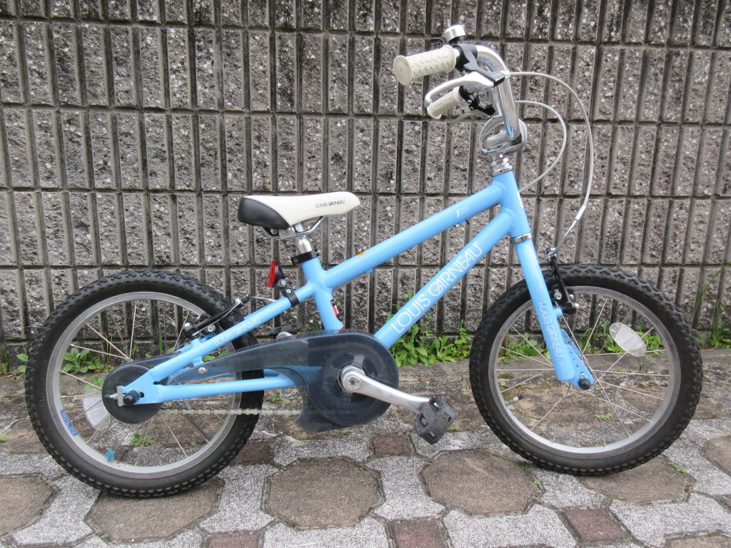  Louis ganoJ16 light blue Kids bike 16 -inch / light weight aluminium frame personal delivery possibility / Aichi prefecture day . city 
