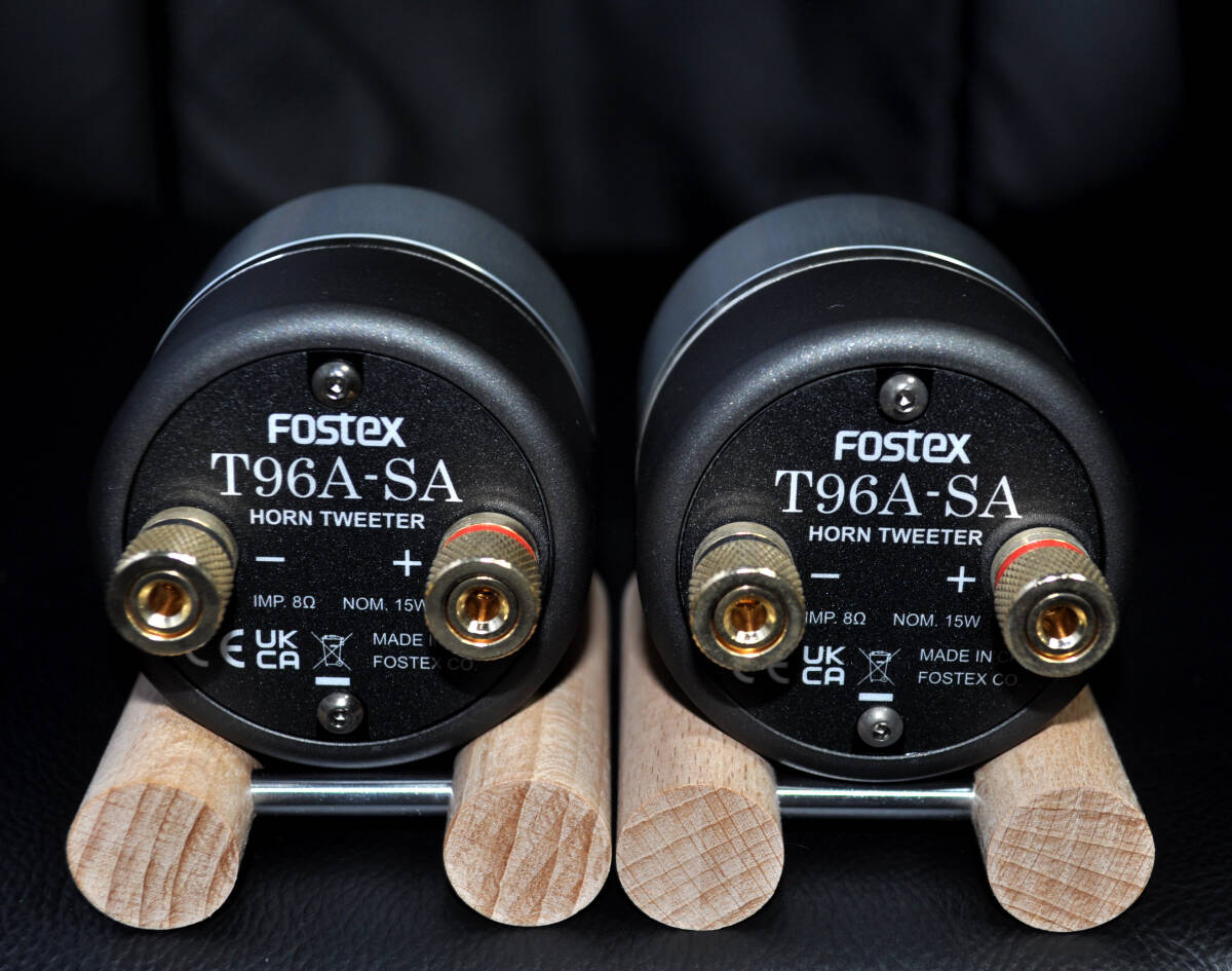 ◆T96A-SA◆FOSTEX◆フォステクス◆スーパーツイーター◆ネットワーク用コンデンサ・ケーブル・バナナプラグ付◆スーパースワン◆長岡鉄男の画像3