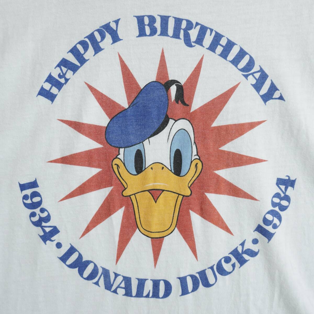 DONALD DUCK T-Shirts 1980s XL T279 Vintage Walt Disney ドナルドダック Tシャツ 1980年代 ヴィンテージ ウォルトディズニー