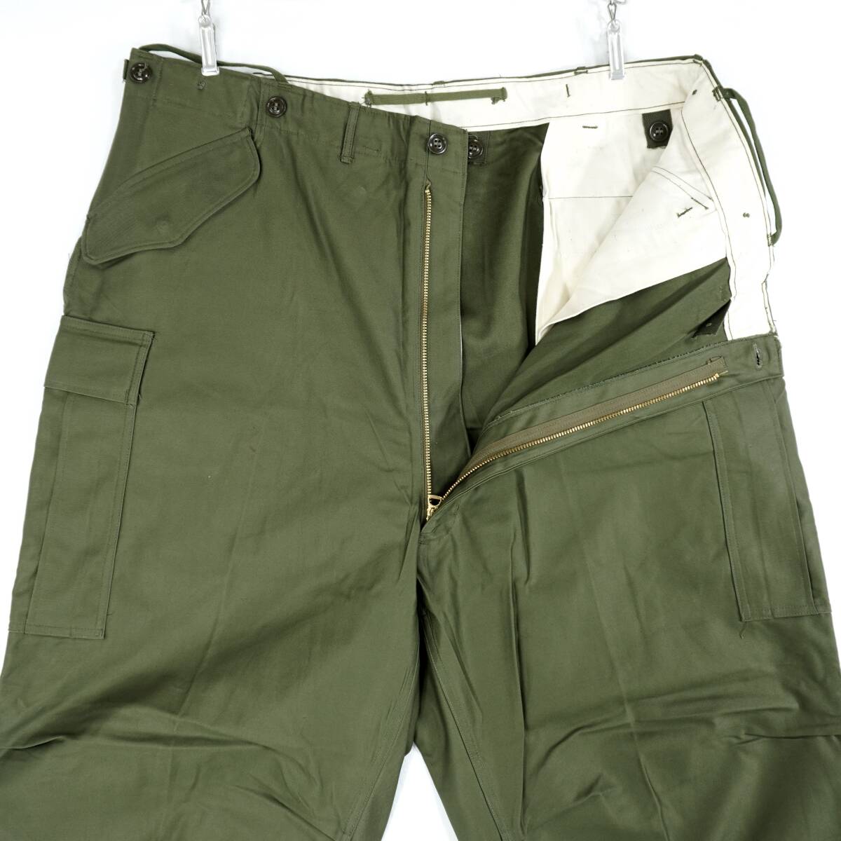 US ARMY M-1951 FIELD SHELL TROUSERS PA032 1950s Vintage US ARMY M-1951 FIELD SHELL TROUSERS PA032 1950s Vintage