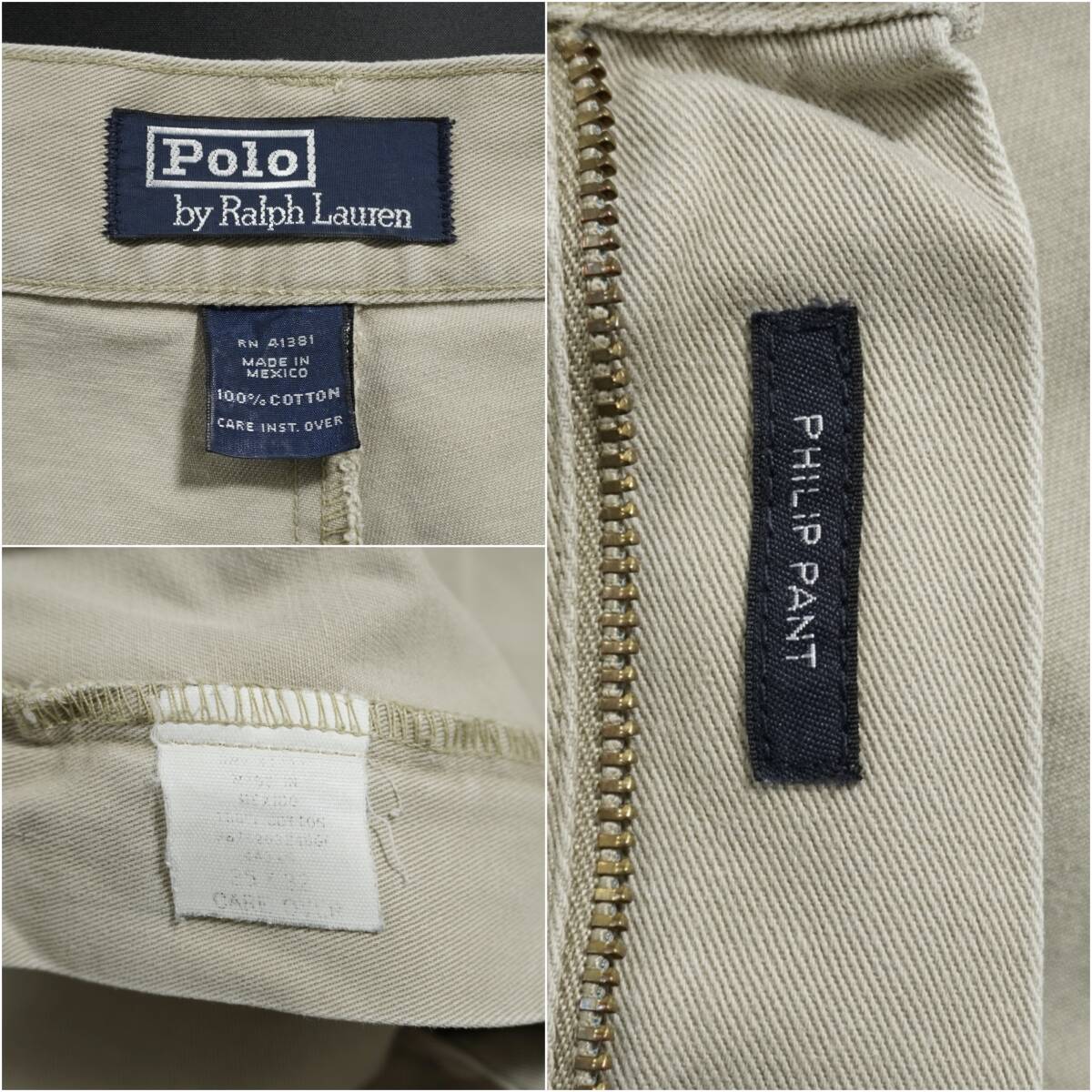 Polo by Ralph Lauren PHILIP PANT W35 L32 PA040 ポロバイラル Polo by Ralph Lauren PHILIP PANT W35 L32 PA040 ポロバイラル