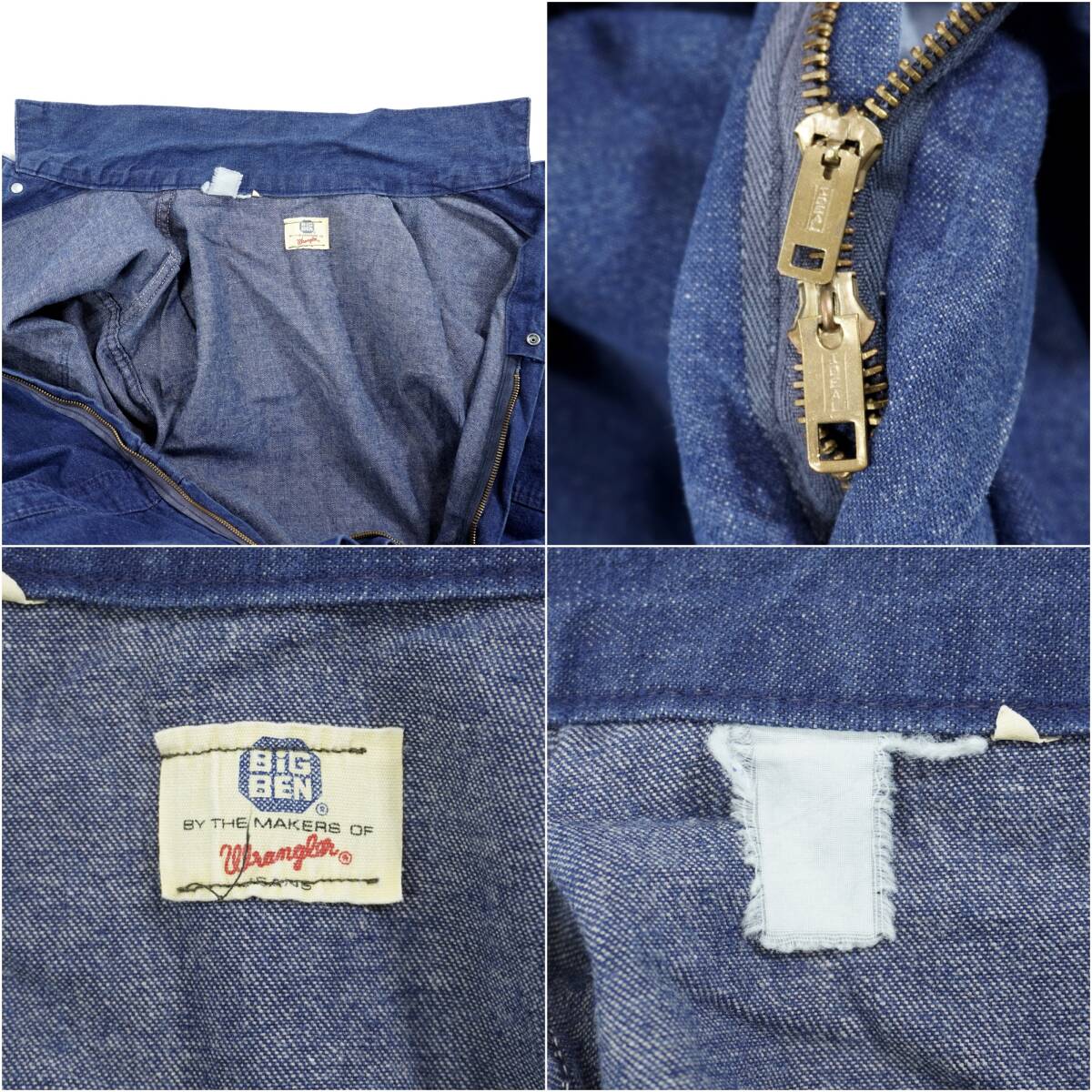BIG BEN by Wrangler ALL IN ONE PA042 1960s Vintage BIG BEN by Wrangler ALL IN ONE PA042 1960s Vintage