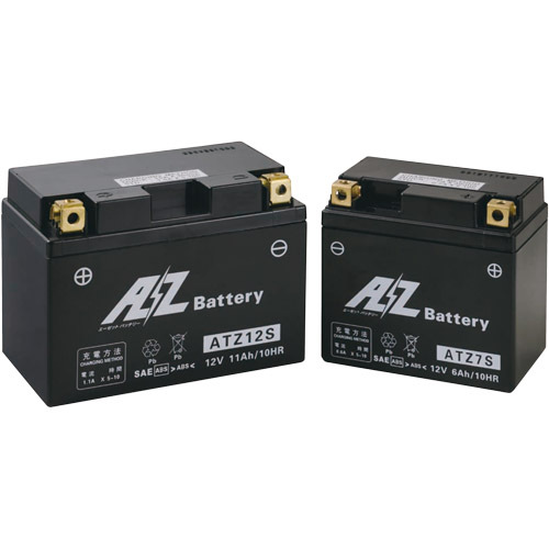 AZ Battery(AZバッテリー) バイク バッテリー ATX14-BS (YTX14-BS 互換) 密閉型MFバッテリー_画像1