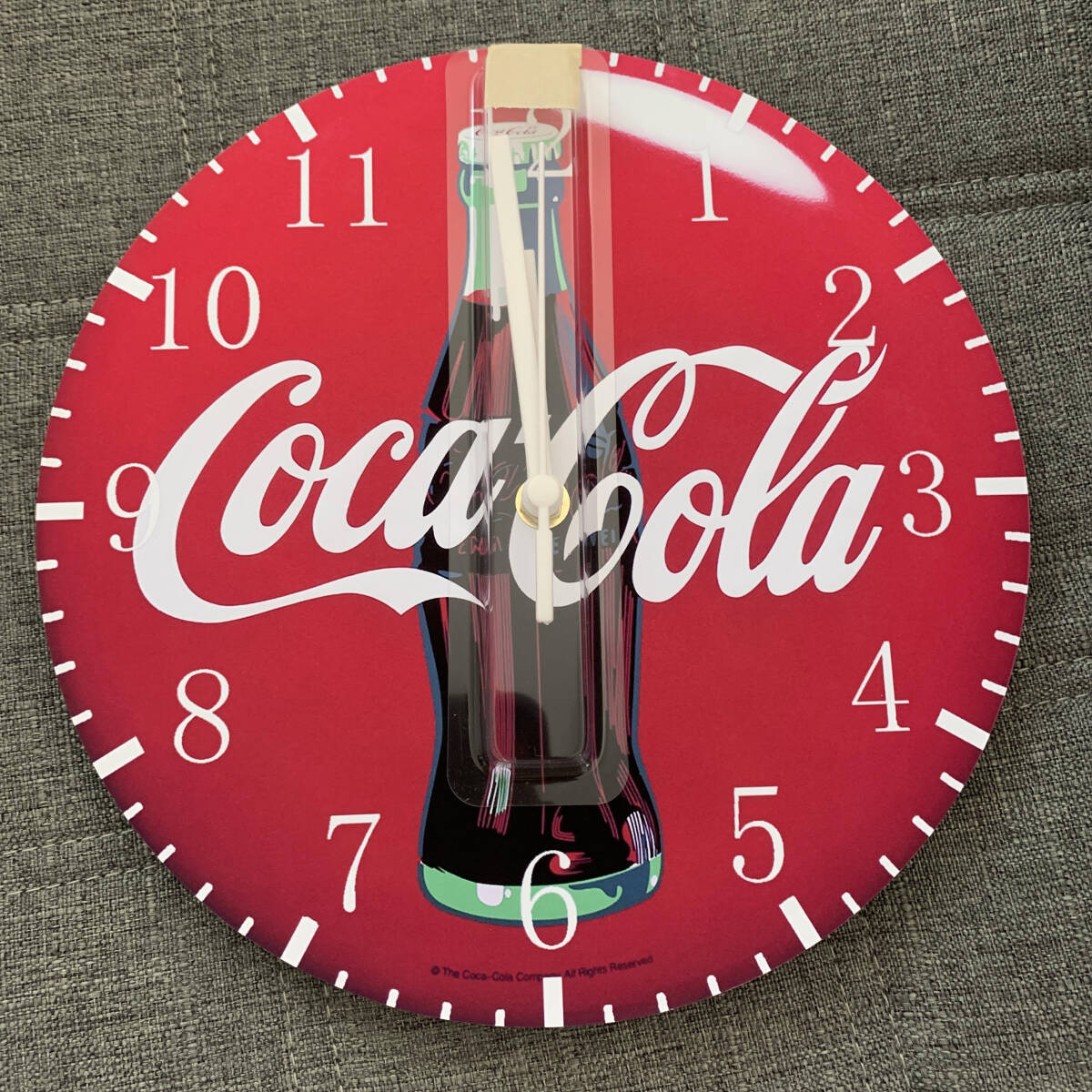 【アメリカ輸入品】新品未使用！　コカ・コーラ　壁時計　インテリア　Coca-Cola_画像1