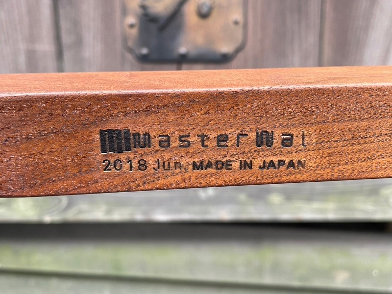 masterwal TR CHAIR マスターウォール TR チェア 2脚セット 天然木 無垢材 伊藤浩平 オプションカバー付き 座面ブラックの画像8