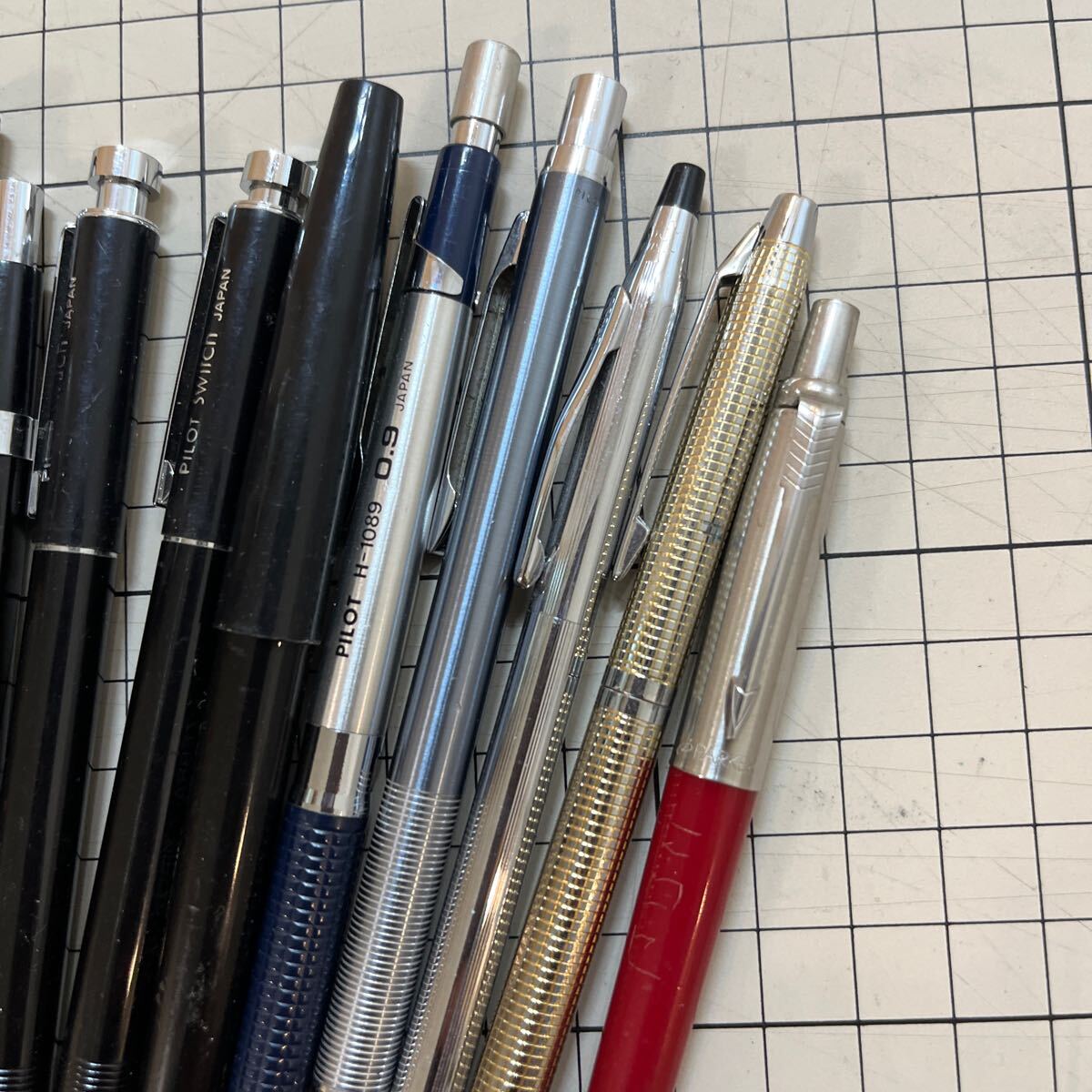 昭和レトロ シャーペン ボールペン PILOT TOMBOW chromaticの画像6