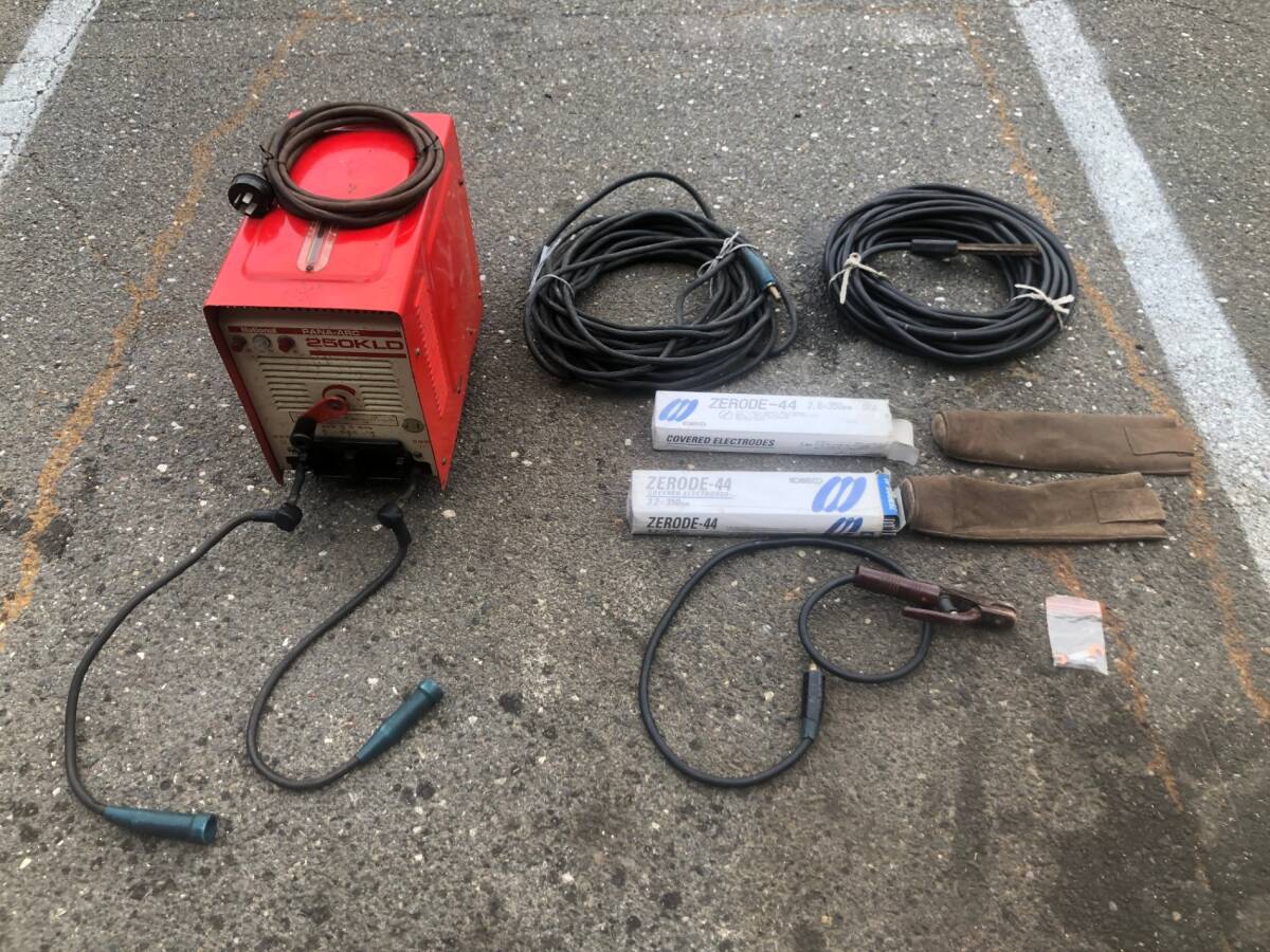 [ secondhand goods ]National alternating current arc welding machine 250KLD / ITK34X636GLQ